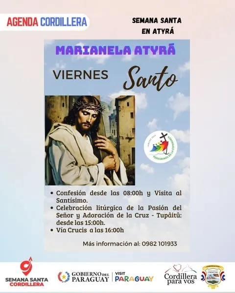 Portada VIERNES SANTO PROGRAMACIÓN – MARIANELA ATYRÁ