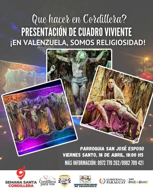 Portada PRESENTACIÓN DE CRUADRO VIVIENTE EN VALENZUELA