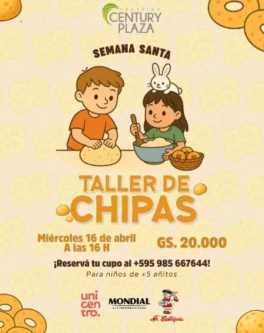Portada TALLER DE CHIPA