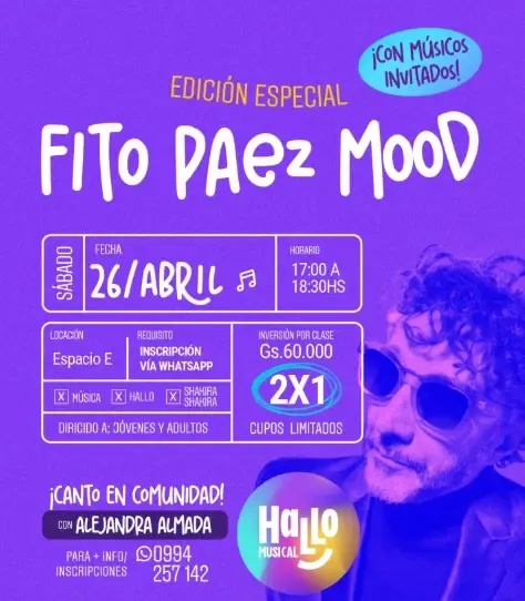 Portada FITO PAEZ MOOD - EDICION ESPECIAL