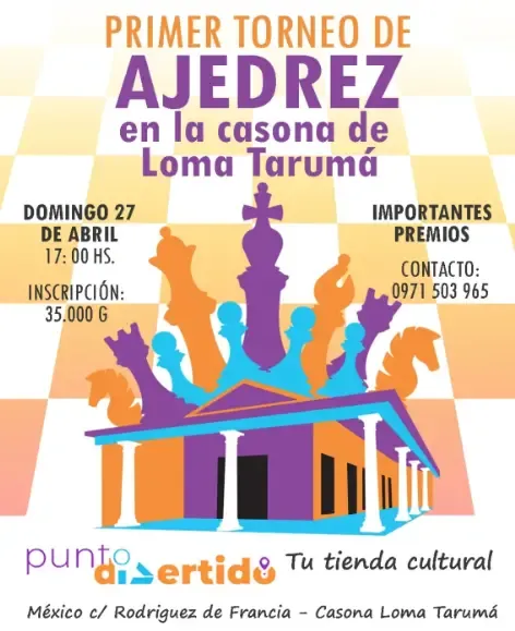Fondo PRIMER TORNEO DE AJEDREZ