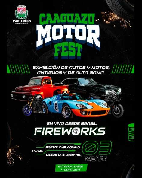 Portada CAAGUAZU MOTOR FEST