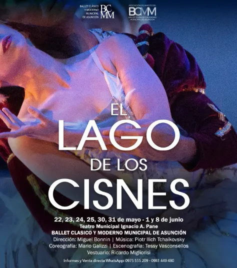 Fondo EL LAGO DE LOS CISNES