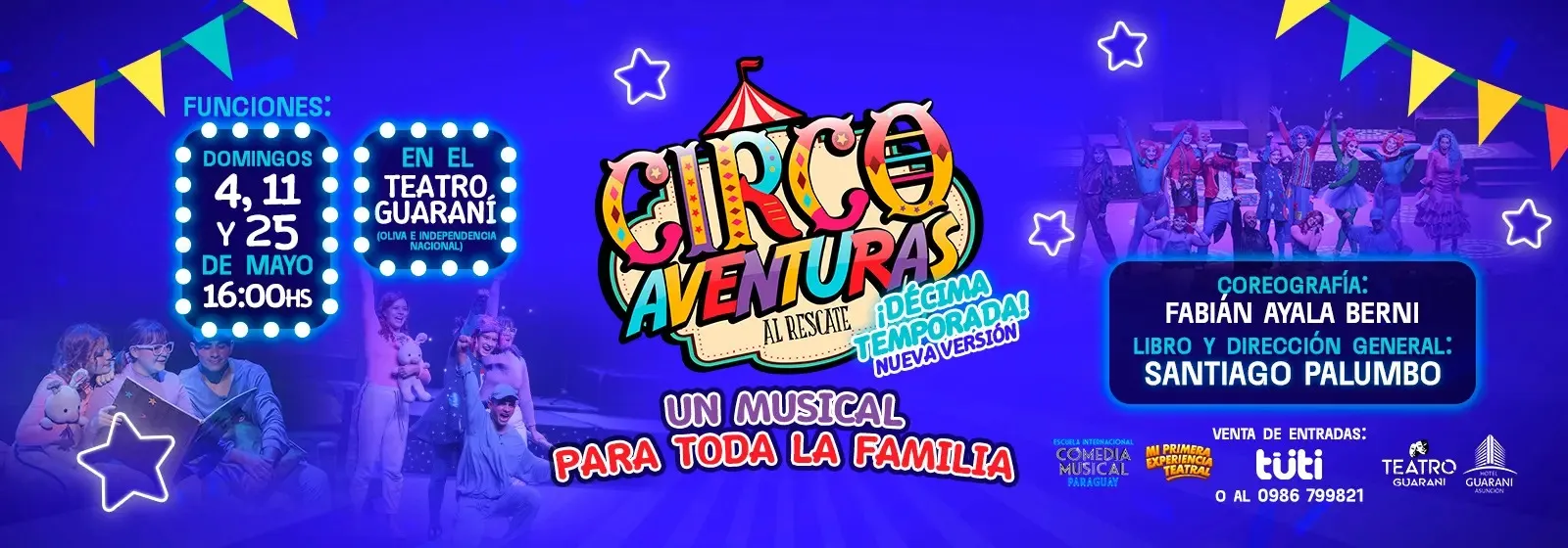 Fondo CIRCO AVENTURAS AL RESCATE