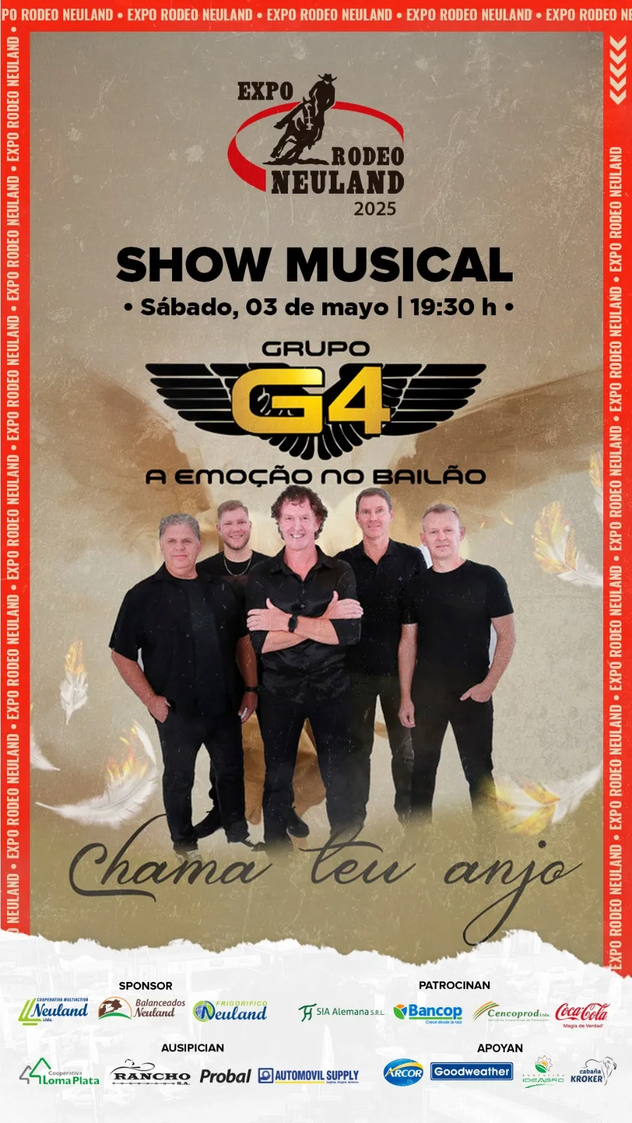 Portada SHOW MUSICAL - GRUPO G4