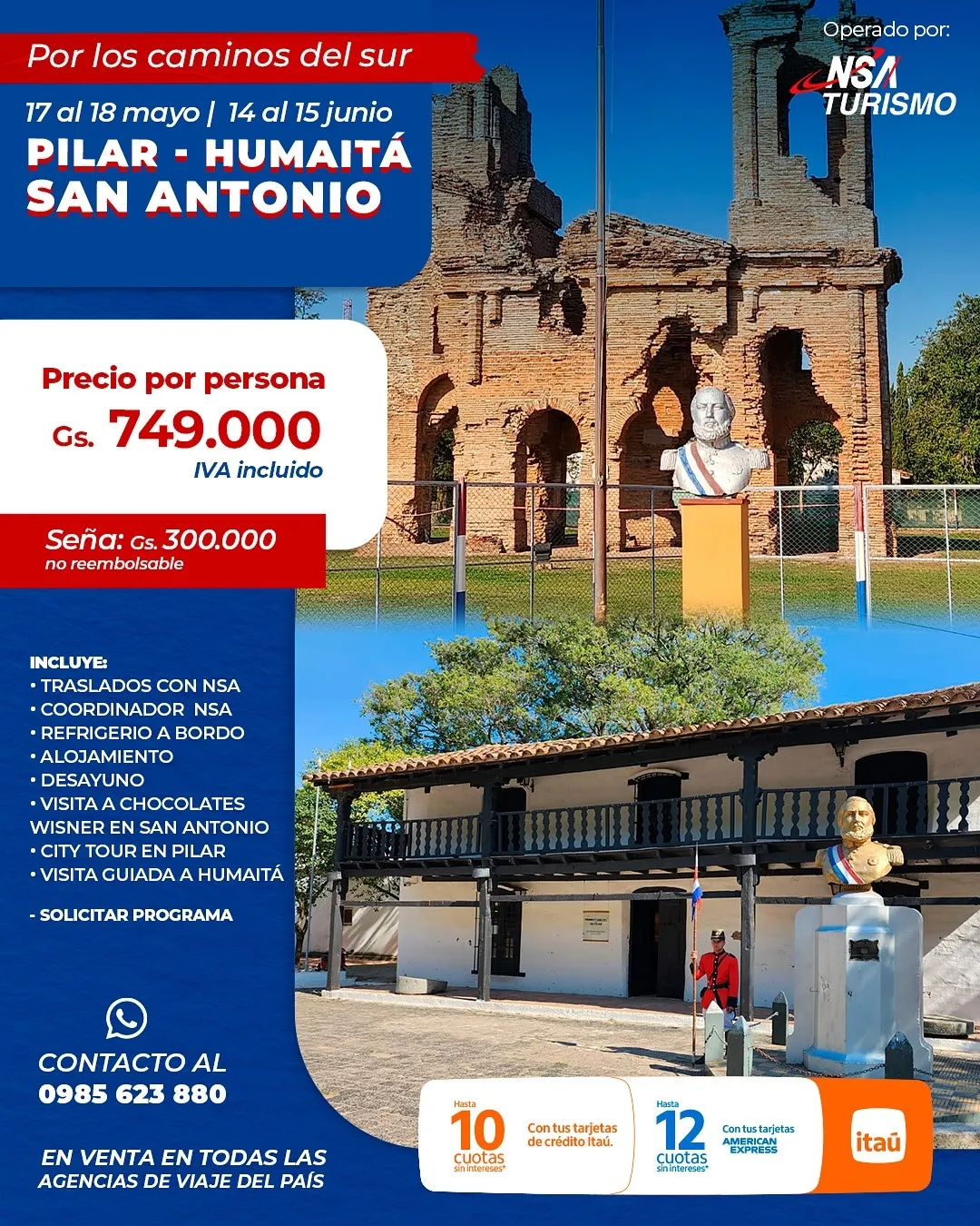 Fondo PILAR, HUMAITÁ Y SAN ANTONIO
