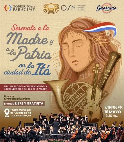 Fondo "SERENATA A LA MADRE Y A LA PATRIA" EN ITÁ.