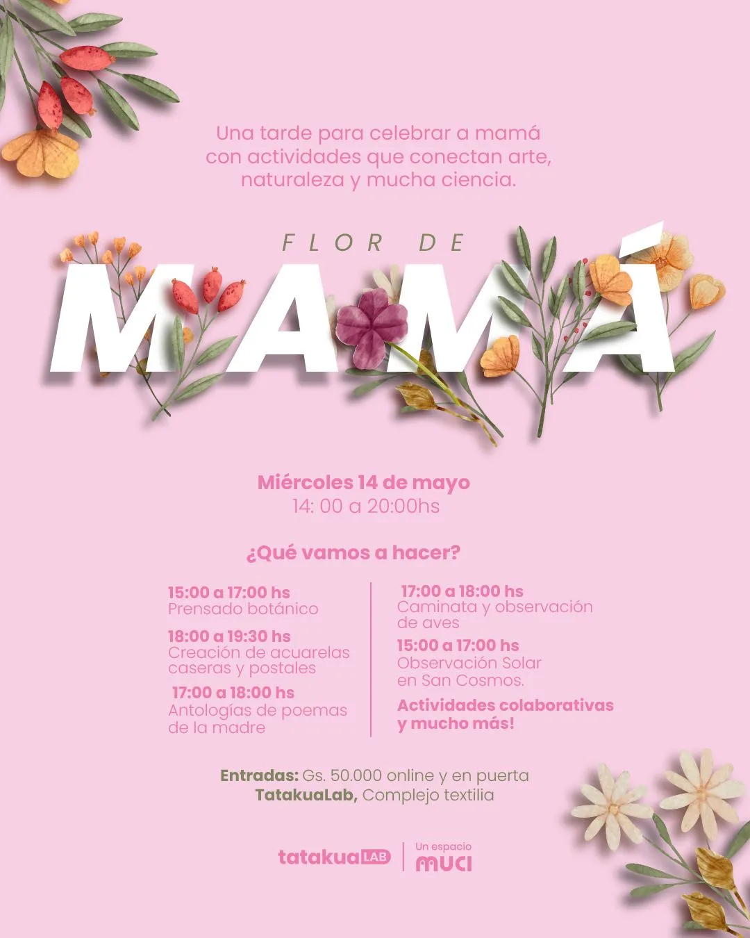 Fondo FLOR DE MAMÁ