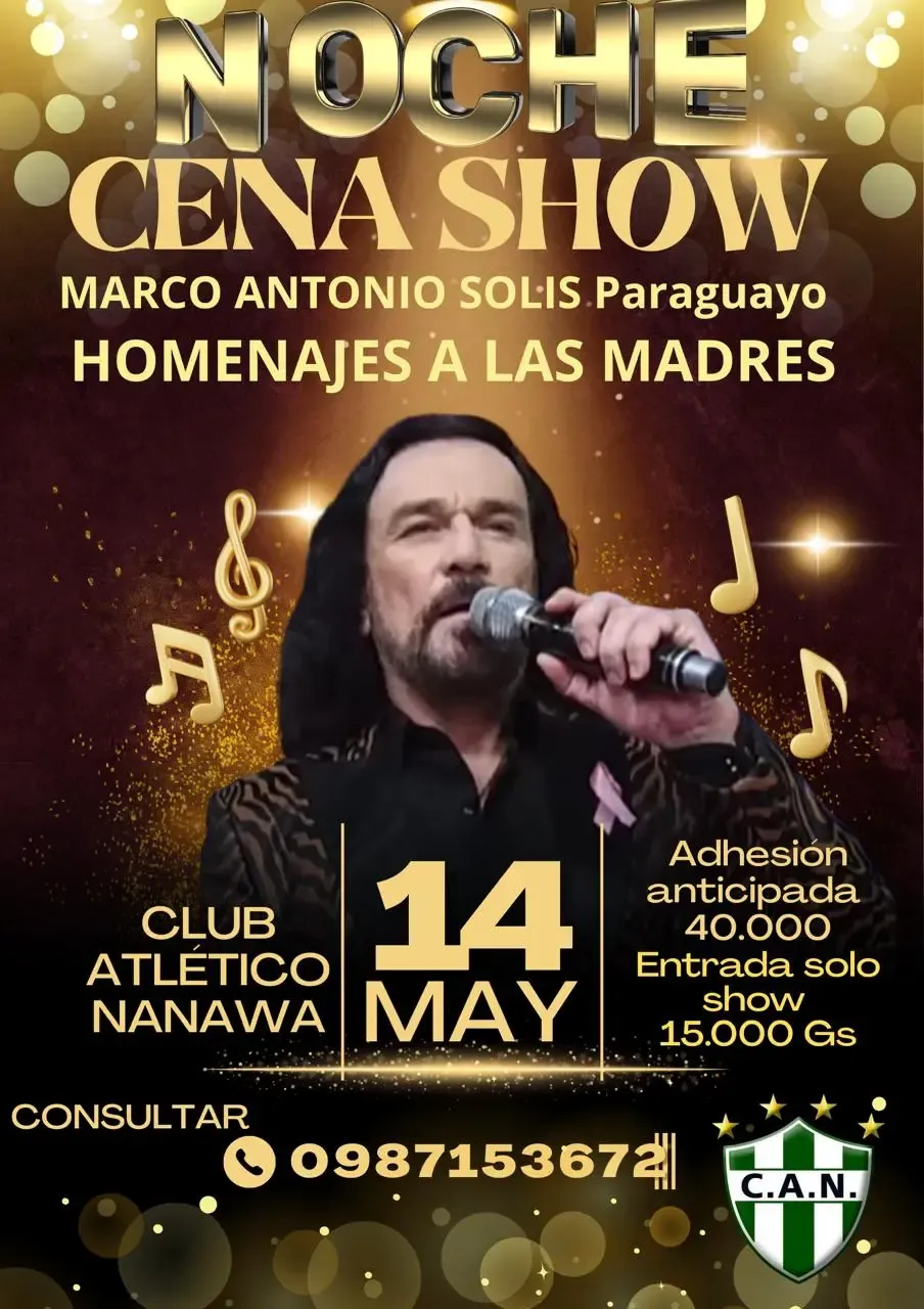 Fondo NOCHE CENA SHOW - DIA DE LAS MADES