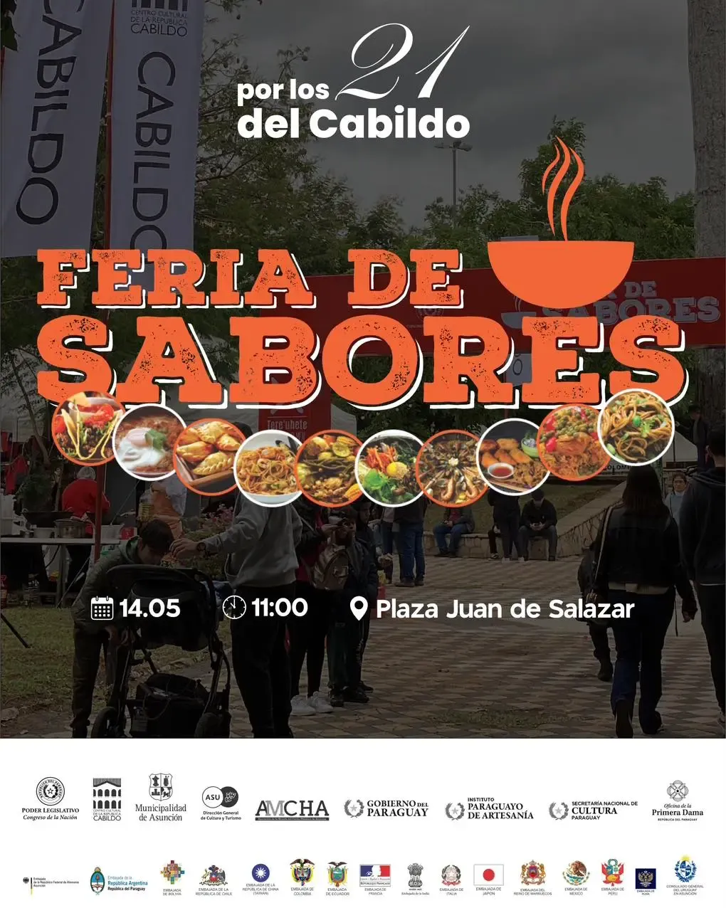 Portada FERIA  DE SABORES POR LOS 21 DEL CABILDO