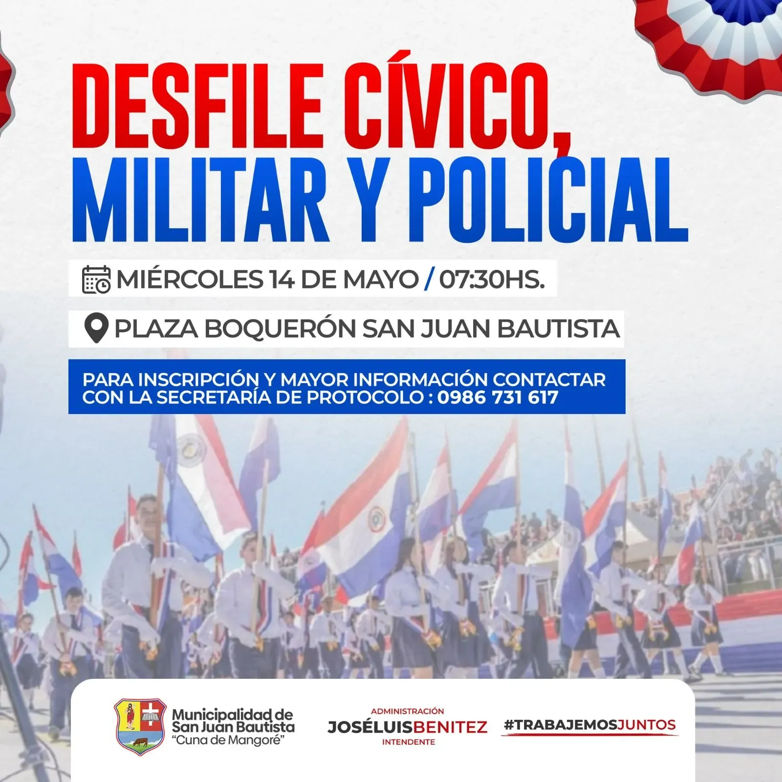 Portada DESFILE CIVICO - MILITAR Y POLICIAL
