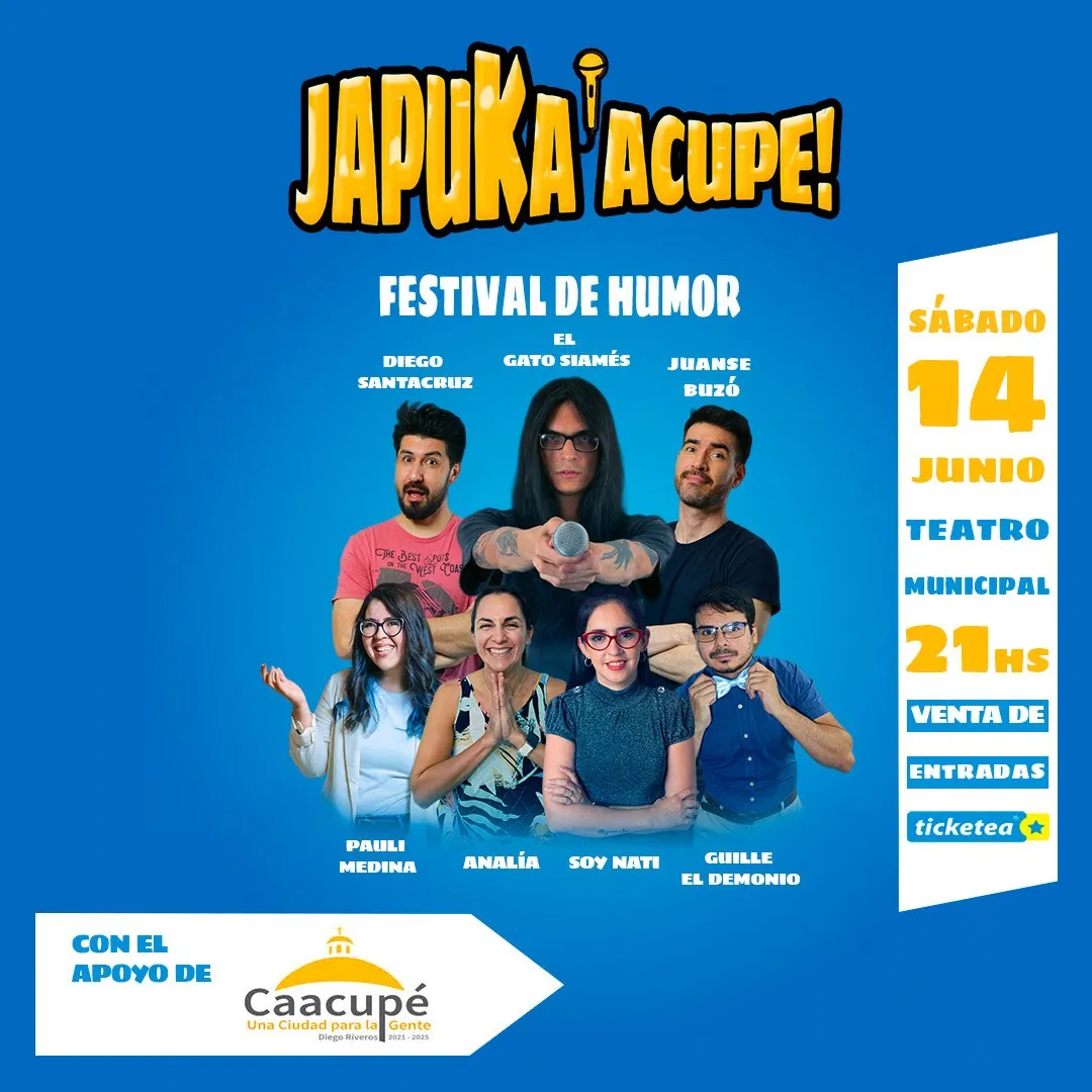 Fondo JAPUKA´ACUPE – FESTIVAL DE HUMOR