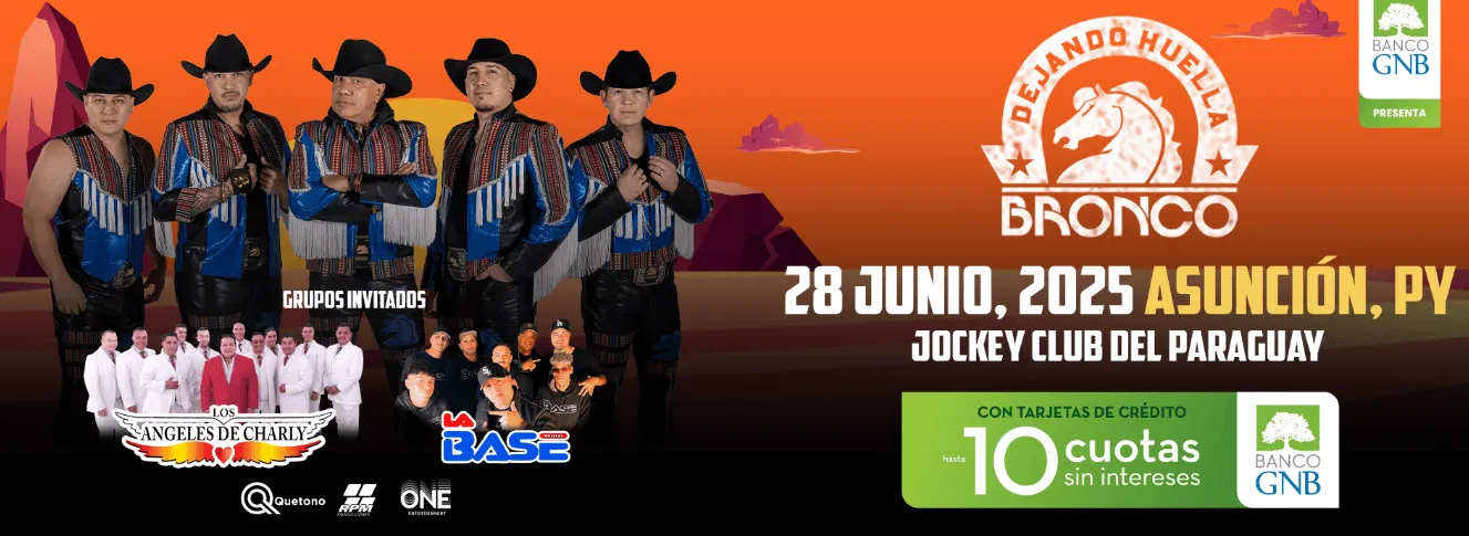 Fondo BRONCO - DEJANDO HUELLA
