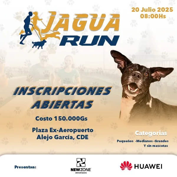 Portada JAGUA RUN 2025