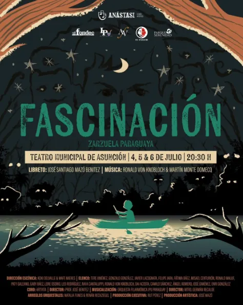 Hintergrund FASCINACIÓN - ZARZUELA PARAGUAYA