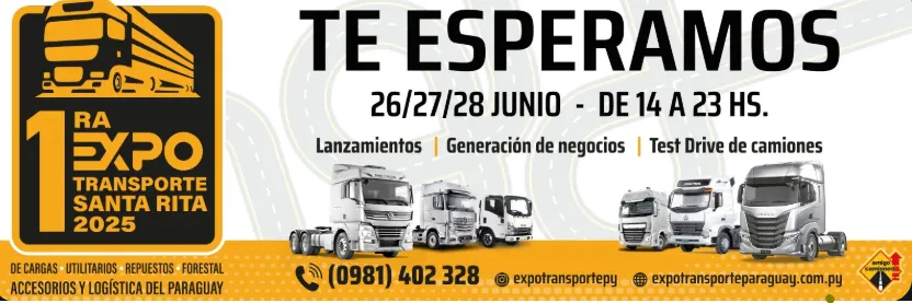 Portada 1RA EXPO TRANSPORTE - SANTA RITA 2025