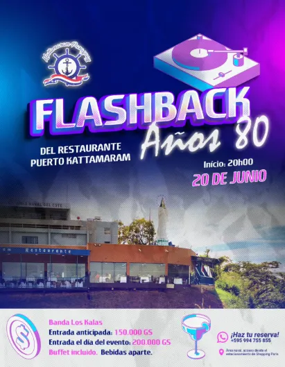 Portada FLASHBACK - AÑOS 80