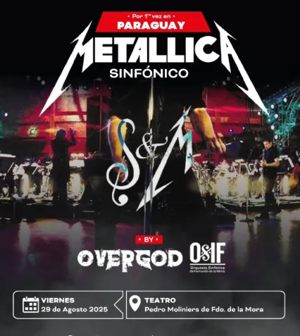 Portada METALLICA SINFÓNICO
