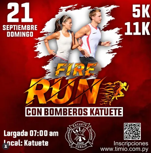 Fondo FIRE RUN - KATUETE