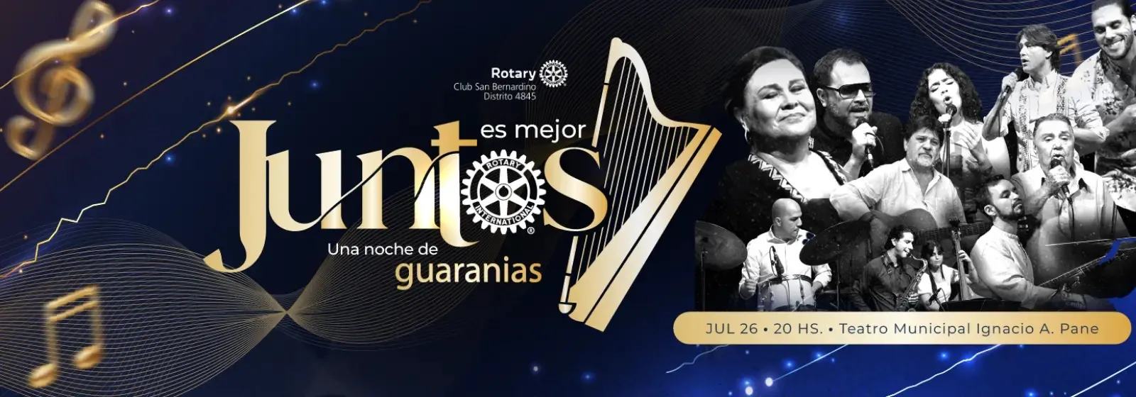 Fondo JUNTOS ES MEJOR - NOCHE DE GUARANIAS