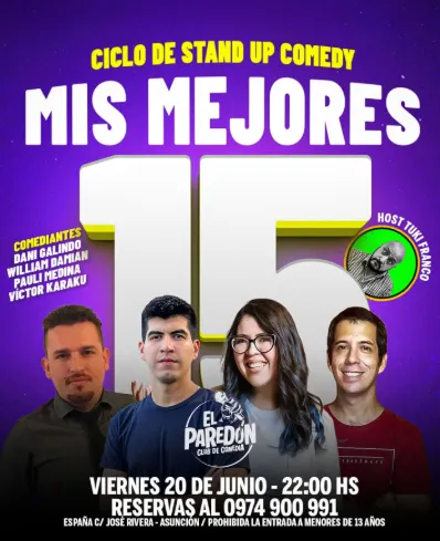 Portada MIS MEJORES 15