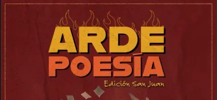 Portada ARDE POESÍA EDICIÓN SAN JUAN