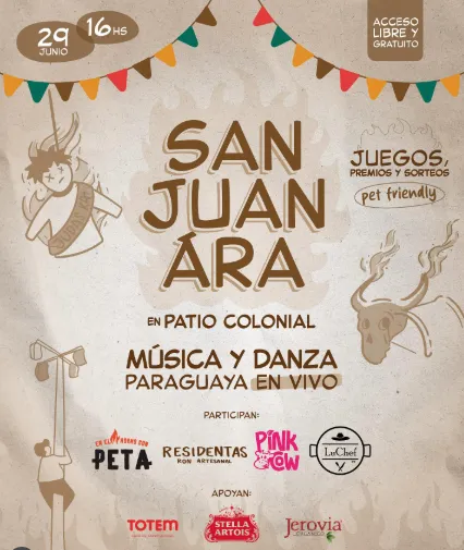Portada SAN JUAN ARA EN PATIO COLONIAL