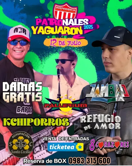 Fondo PATRONALES YAGUARON 2025