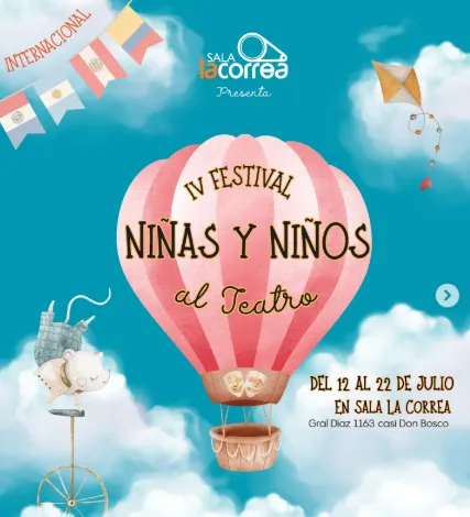 Fondo IV FESTIVAL NIÑAS Y NIÑOS AL TEATRO