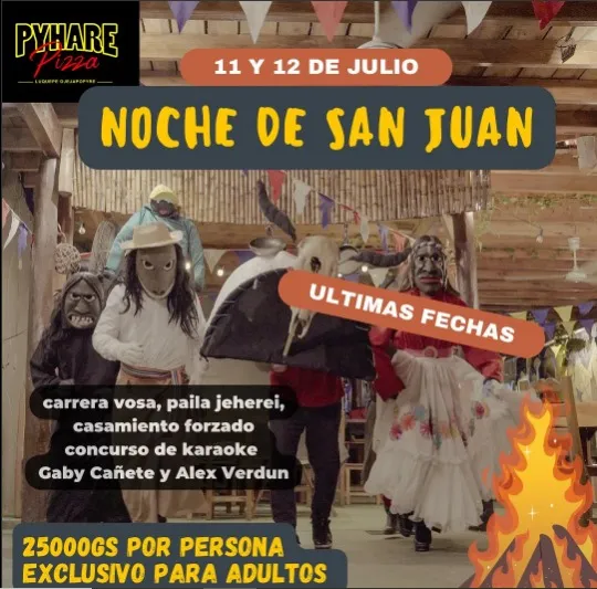 Fondo NOCHE DE SAN JUAN EN PYHARE PIZZA