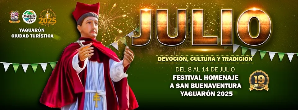 Fondo FESTIVAL HOMENAJE A SAN BUENAVENTURA - YAGUARON 2025
