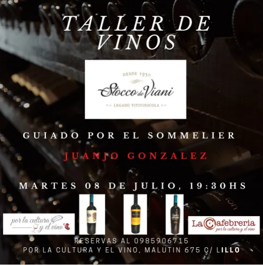 Fondo TALLER DE VINOS - LA CAFEBRERIA