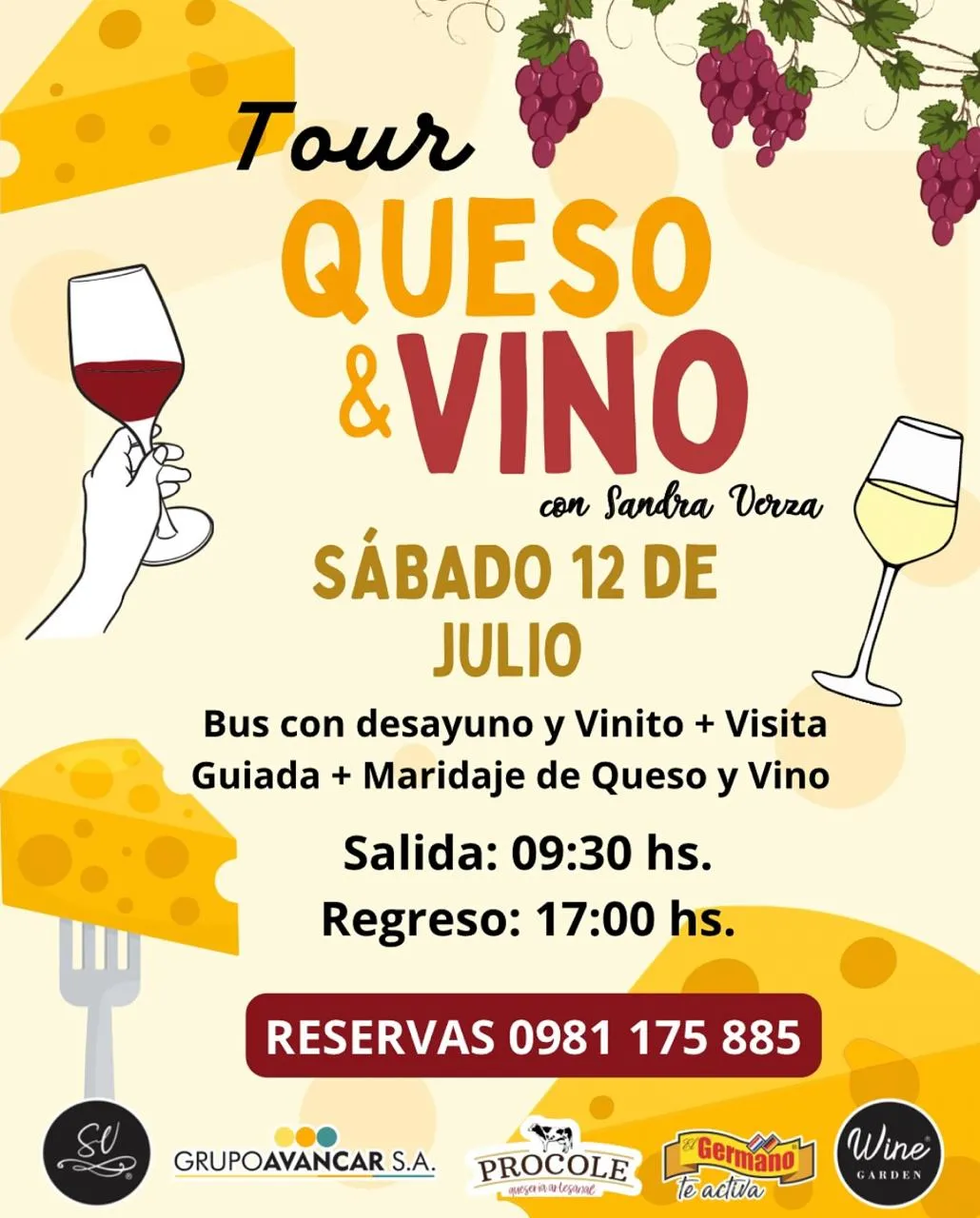 Fondo TOUR DEL QUESO & VINO