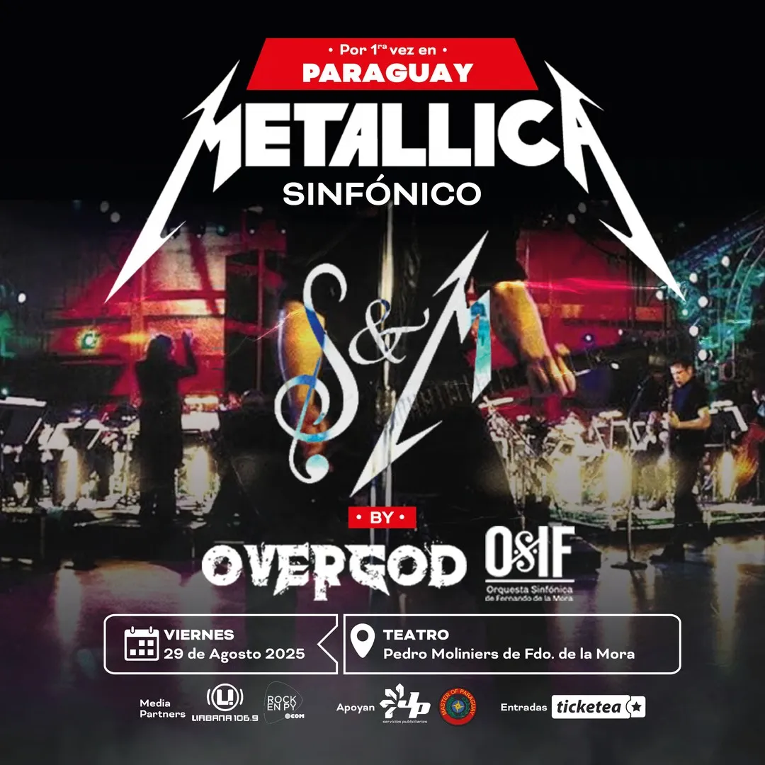 Portada TRIBUTO SINFÓNICO - METALLICA