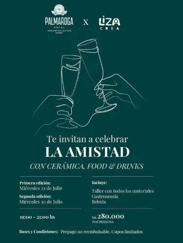 Fondo HOTEL PALMA ROGA X LIZA CREA - DIA DE LA AMISTAD
