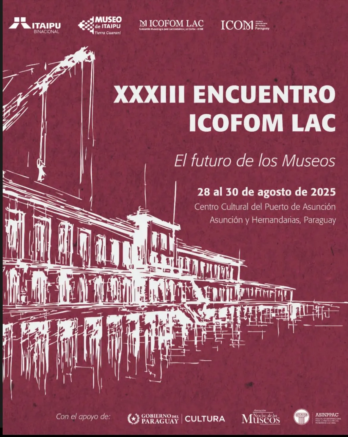 Portada XXXIII ENCUENTRO ICOFOM LAC “EL FUTURO DE LOS MUSEOS”