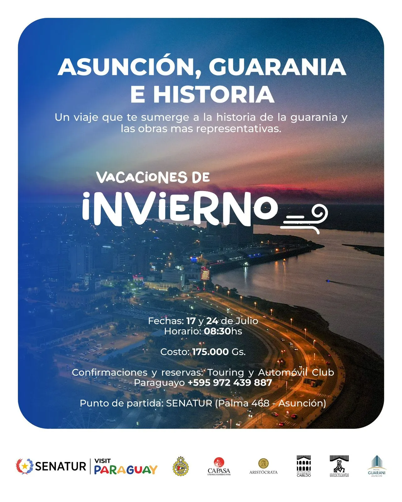 Portada ASUNCIÓN, GUARANIA E HISTORIA - EDICIÓN ESPECIAL VACACIONES DE INVIERNO