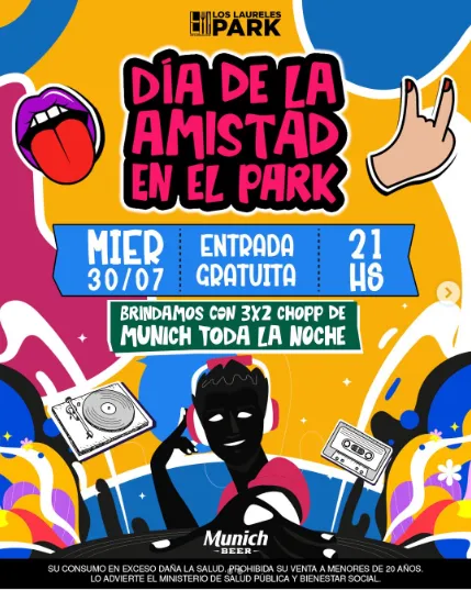 Portada DIA DE LA AMISTAD EN EL PARK
