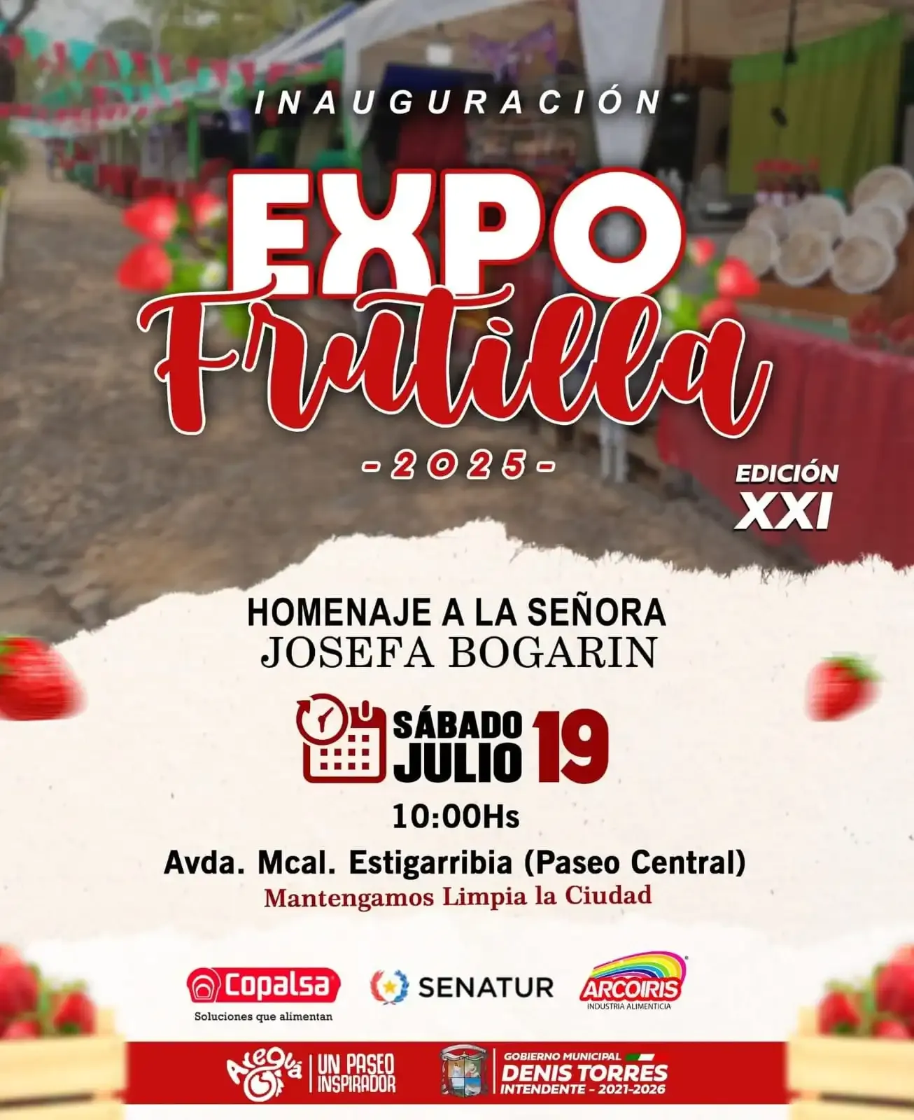 Portada EXPO FRUTILLA 2025 EDICION XXI