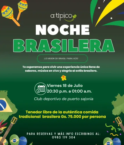 Fondo NOCHE BRASILERA