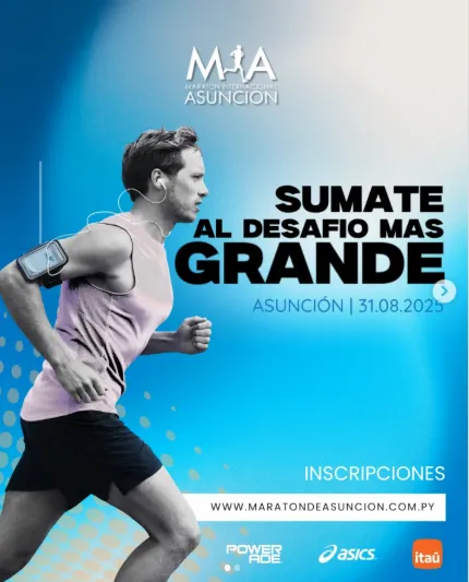 Portada MARATON INTERNACIONAL DE ASUNCION - MIA 2025