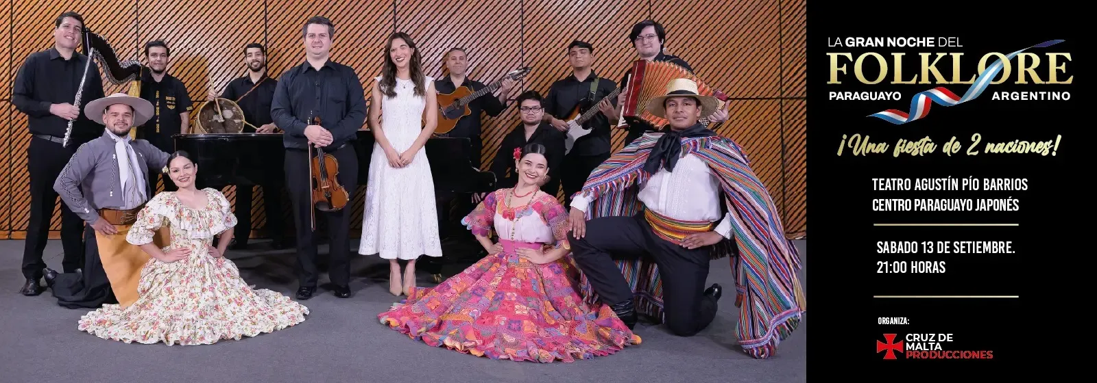 Fondo LA GRAN NOCHE DEL FOLKLORE PARAGUAYO Y ARGENTINO