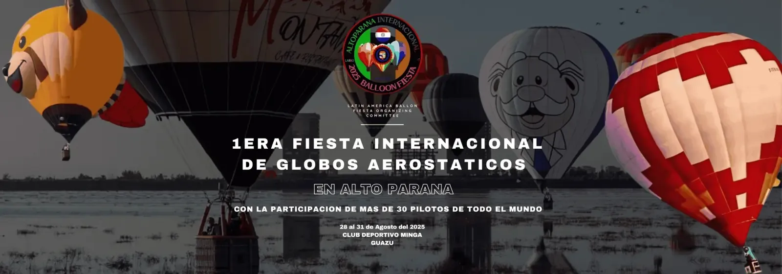 Portada 1° FIESTA INTERNACIONAL DE GLOBOS AEROSTÁTICOS