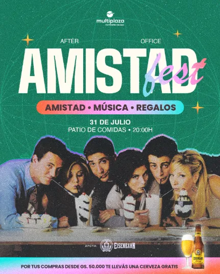 Portada AFTER OFFICE AMISTAD FEST