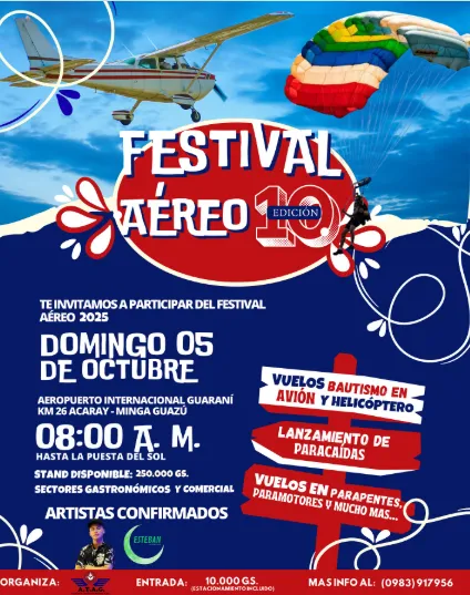 Fondo FESTIVAL AEREO 10° EDICION