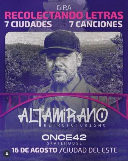 Portada RECOLECTANDO LETRAS - 7 CIUDADES - 7 CANCIONES
