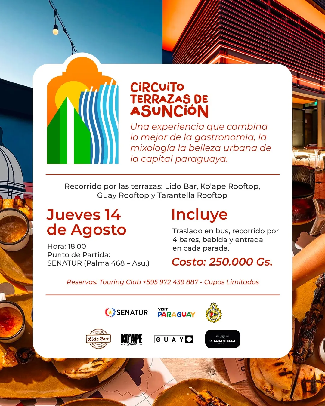 Fondo TOUR POR LAS TERRAZAS DE ASUNCIÓN
