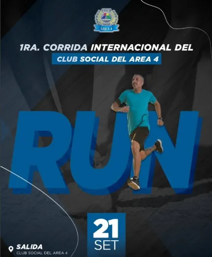 Fondo 1° CORRIDA INTERNACIONAL DEL CLUB SOCIAL DEL ÁREA 4!