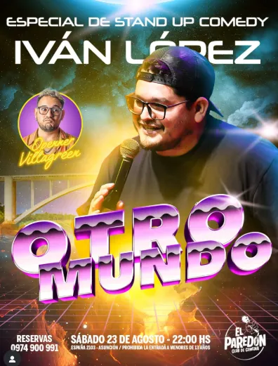 Portada OTRO MUNDO ESPECIAL DE STAND UP COMEDY