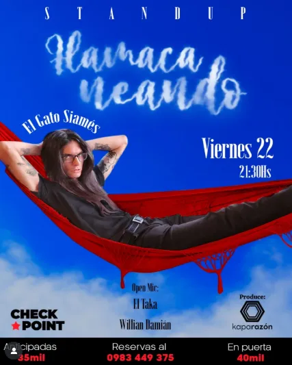 Portada HAMACA NEANDO - EL GATO SIAMES